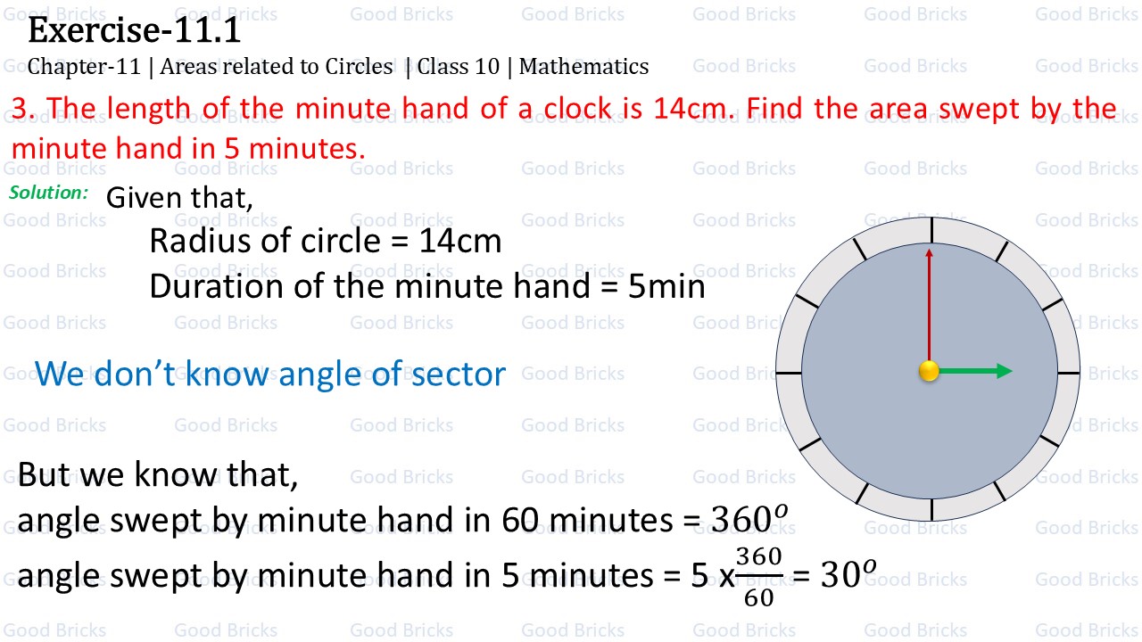 Chapter-11-Areas related to Circles-exercise11.1-3-p1