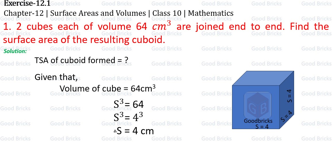 Chapter-12-Surface Areas and Volumes-exercise12.1-1-p1