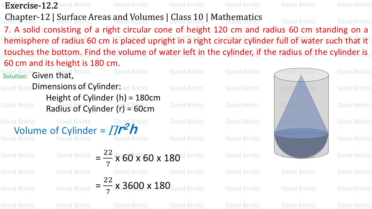 Chapter-12-Surface Areas and Volumes-exercise12.2-7-p1