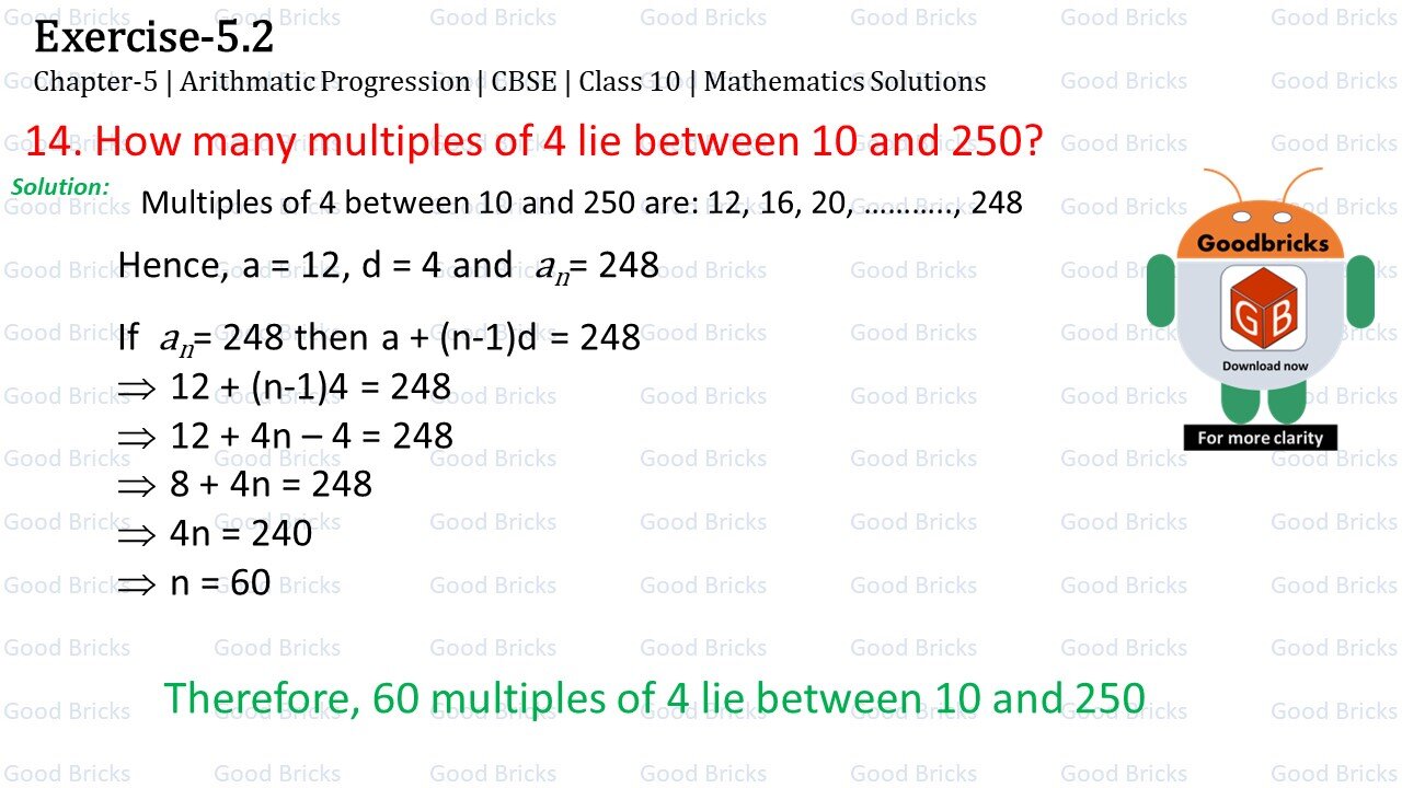 Chapter-5-Arithmatic Progression-exercise5.2-14