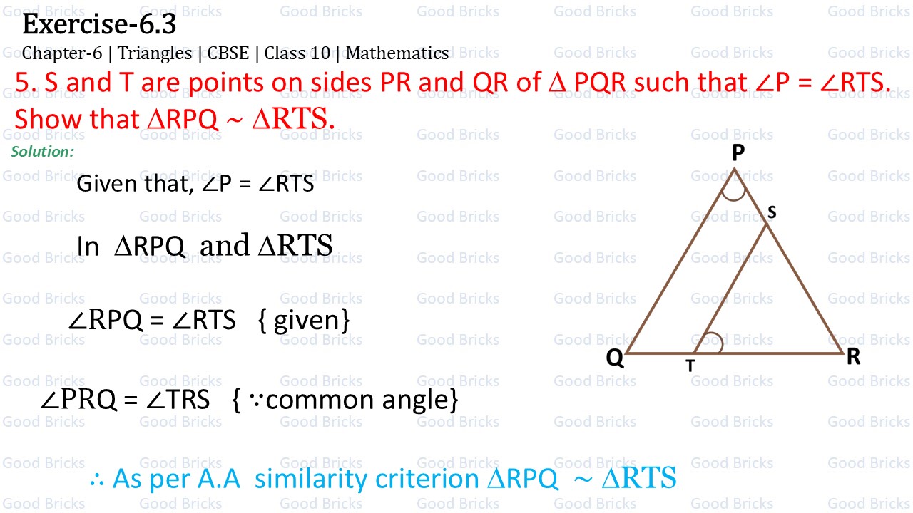 Chapter-6-Triangles-exercise6.3-5
