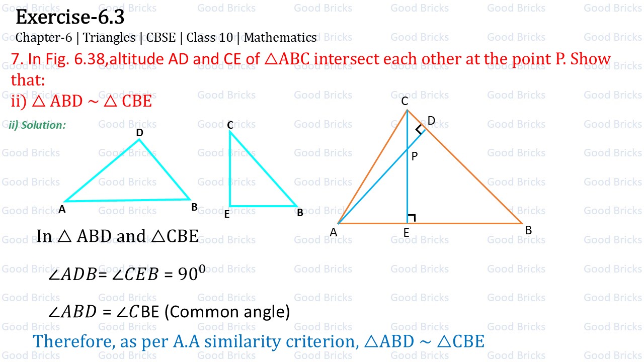 Chapter-6-Triangles-exercise6.3-7-(ii)