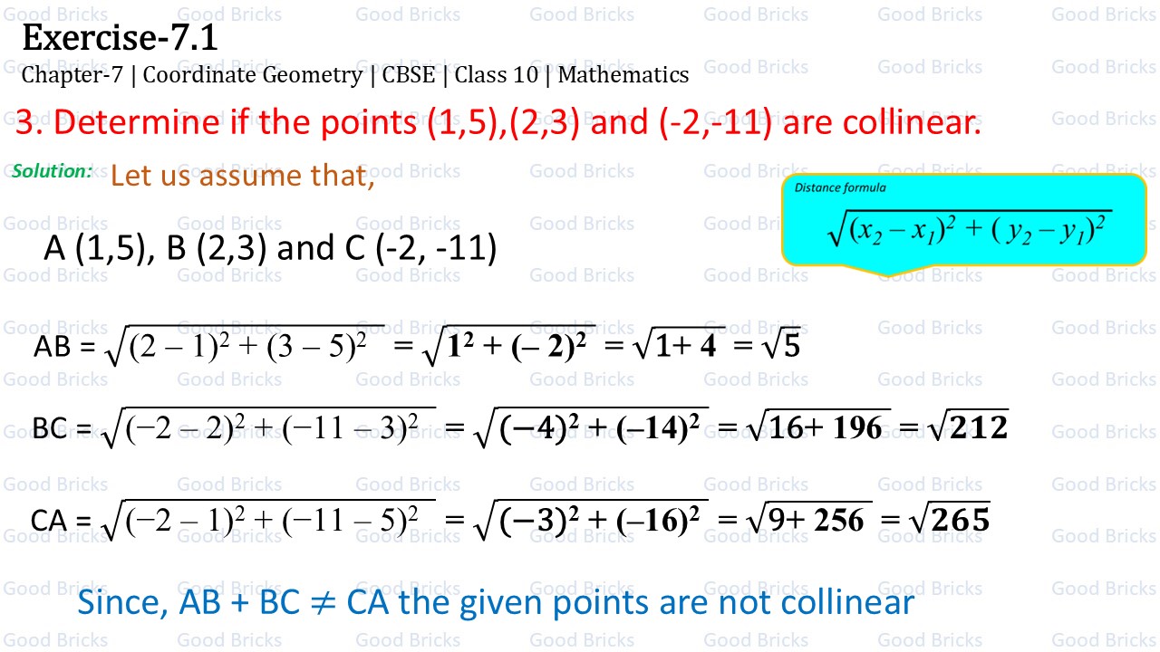 Chapter-7-Coordinate Geometry-exercise7.1-3