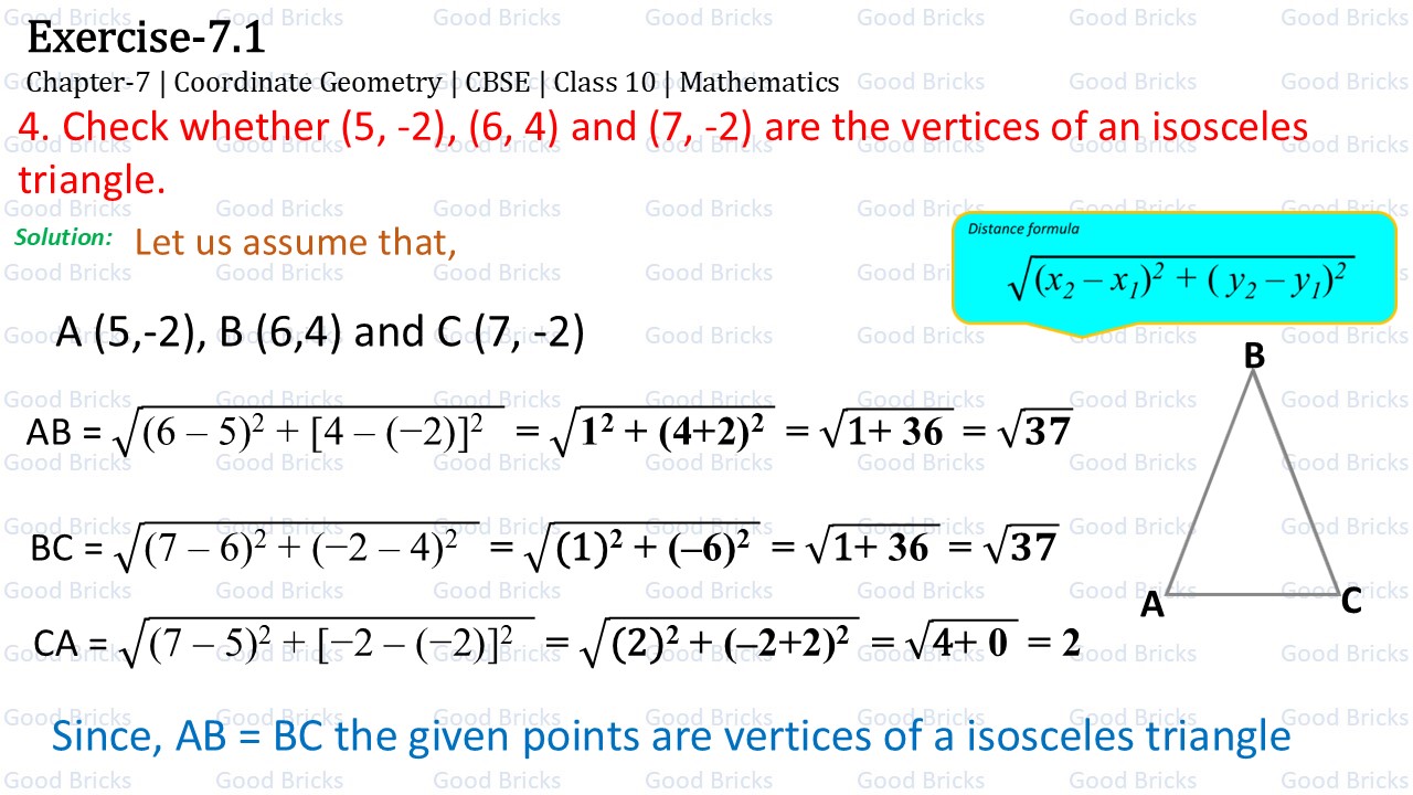 Chapter-7-Coordinate Geometry-exercise7.1-4