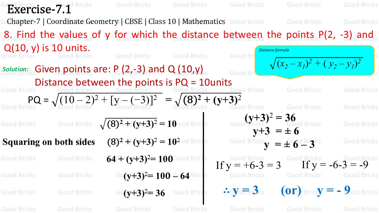 Chapter-7-Coordinate Geometry-exercise7.1-8