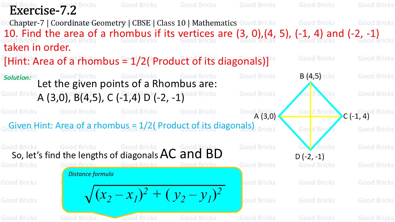 Chapter-7-Coordinate Geometry-exercise7.2-10-p1