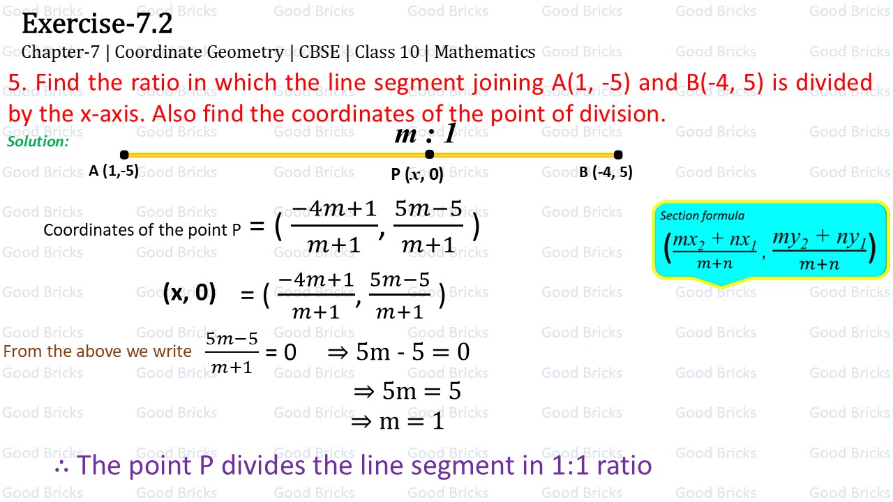 Chapter-7-Coordinate Geometry-exercise7.2-5-p1