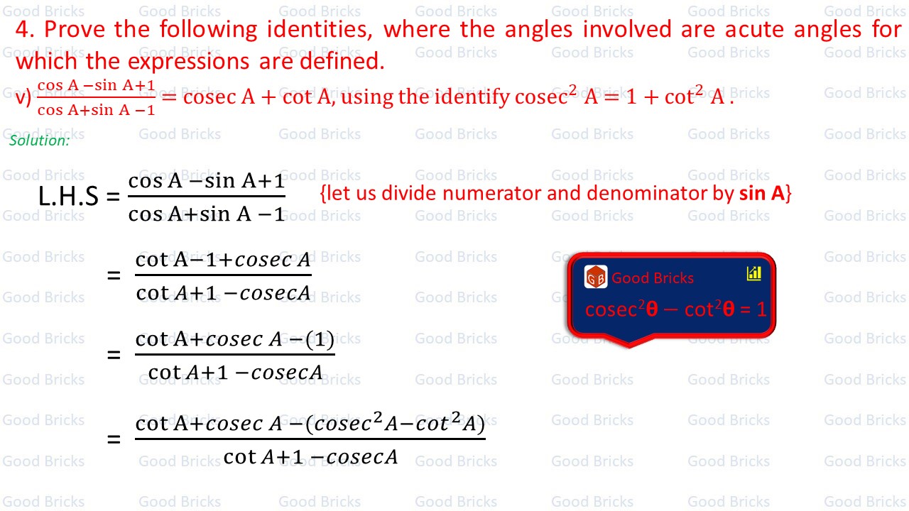 Chapter-8-Introduction to Trigonometry-exercise8.3-4-(v)-p1